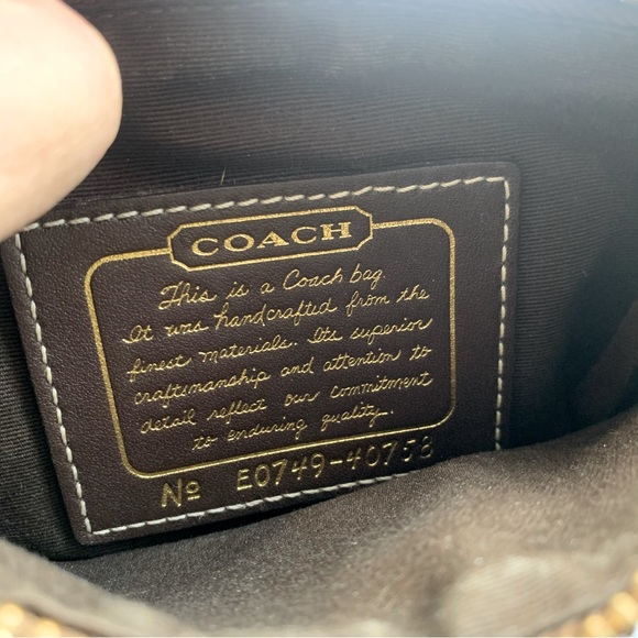 Coach Brown Signature Swingpack Crossbody | Soft Adjustable Strap | Authentic - Picture 6 of 6